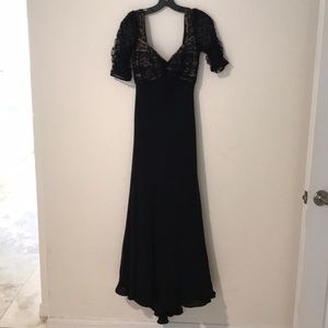 Carmen Marc Valvo gown. Black. Size 6